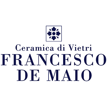 LOGO DELLA CERAMICA FRANCESCO DE MAIO BLU